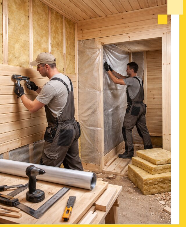 Бани под ключ в Железнодорожном с проектом и полным монтажом