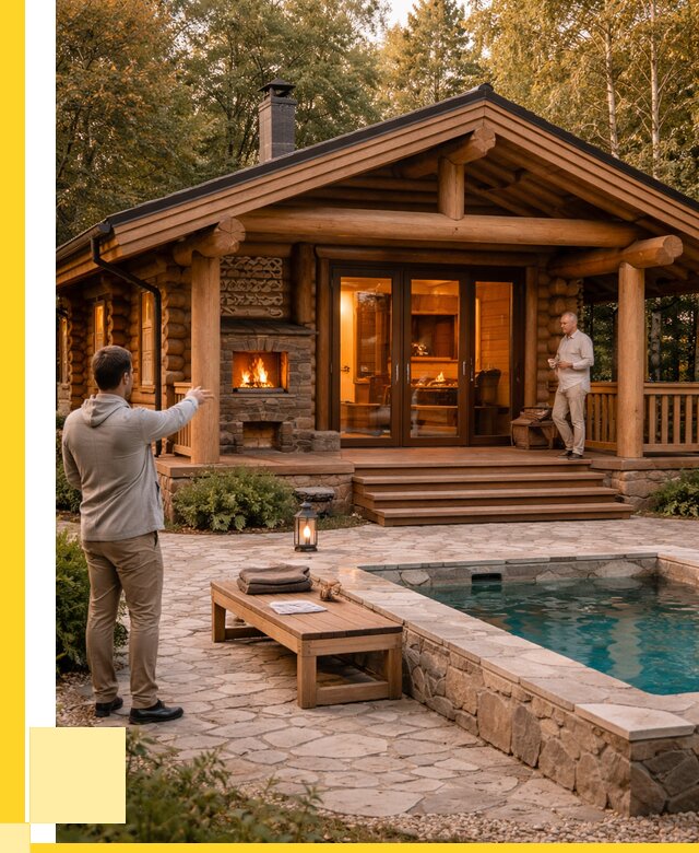 Проекты бань и хамам в Железнодорожном от 25635 р. | ЭриданЖлз