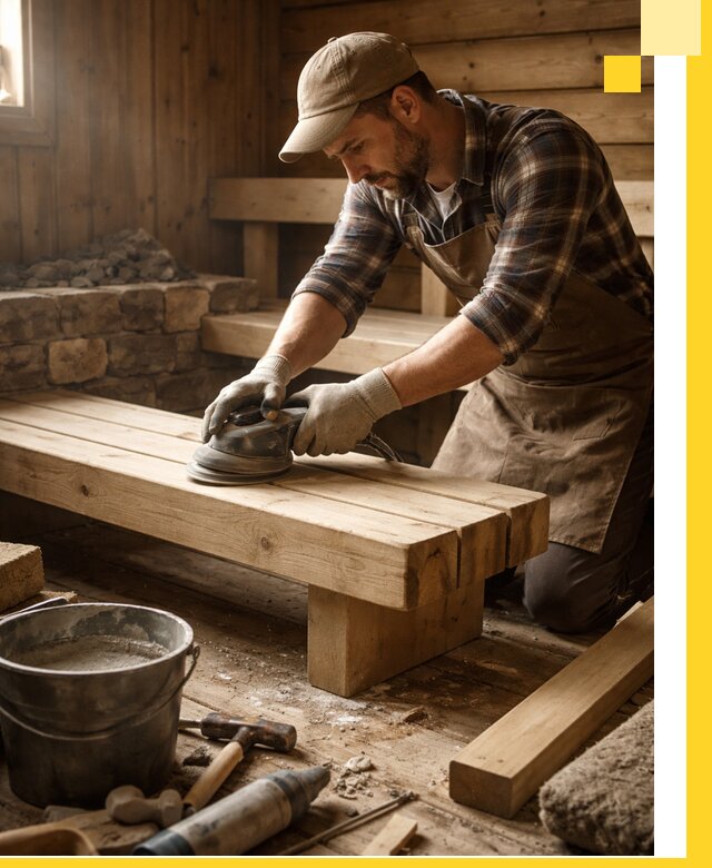 Ремонт бань под ключ в Железнодорожном с гарантией качества и сроков