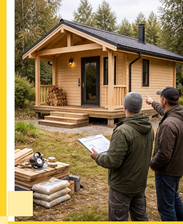 Каркасные бани под ключ в Железнодорожном от 307620 р. | ЭриданЖлз