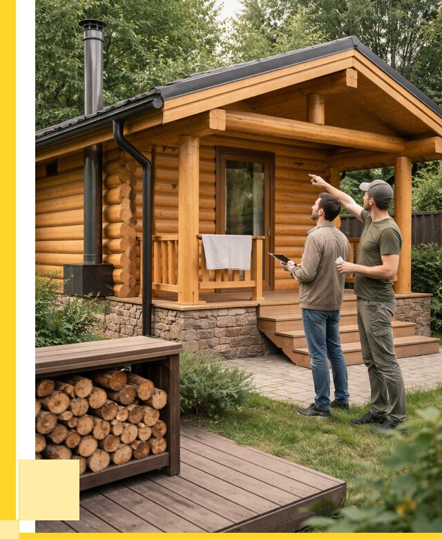 Бани для дачи под ключ в Железнодорожном от 256350 р. | ЭриданЖлз