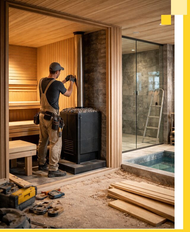 Полное строительство банных комплексов под ключ в Железнодорожном