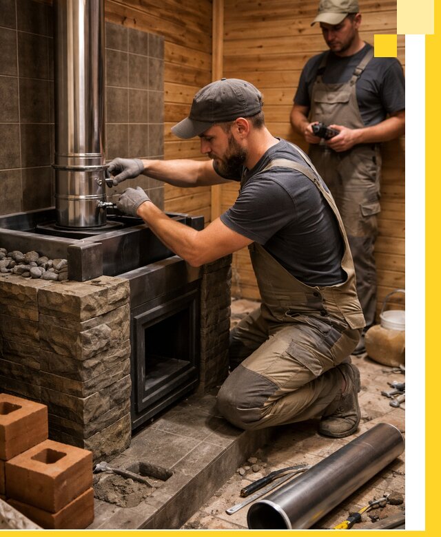 Изготовление и установка банных печей под ключ в Железнодорожном