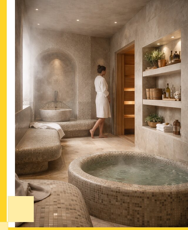 Строительство бани с хамамом в Железнодорожном от 769050 р. | ЭриданЖлз