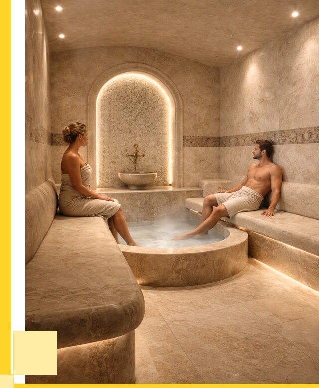 Хамам под ключ в Железнодорожном от 820320 р., строительство ЭриданЖлз