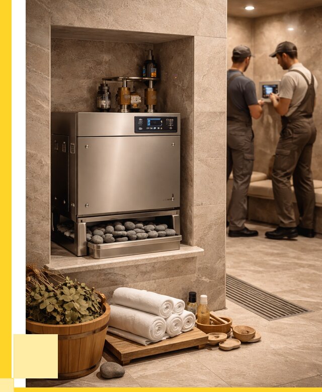 Парогенераторы для хамама в Железнодорожном от 76905 р. | ЭриданЖлз