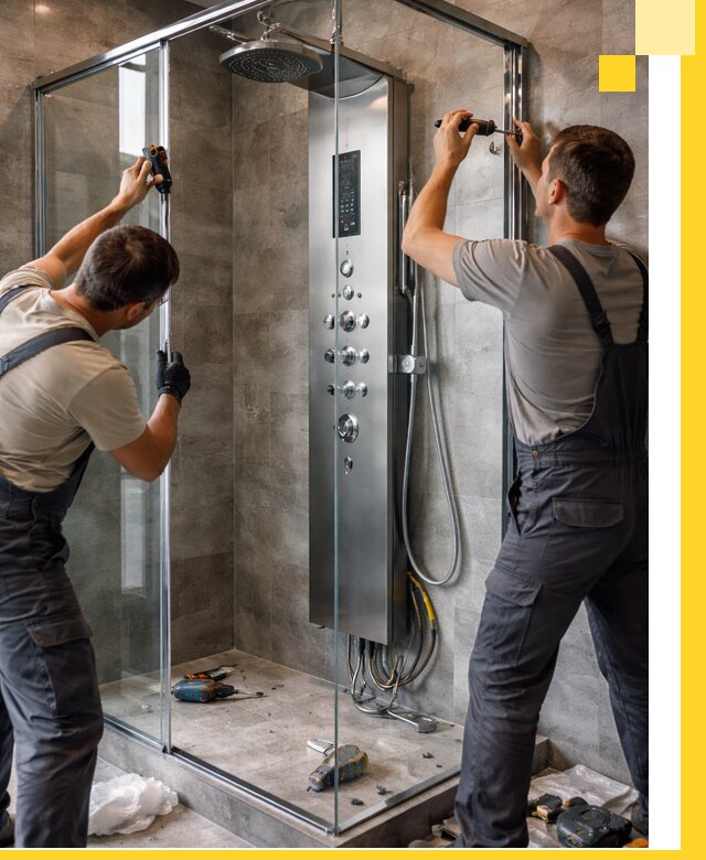 Проектирование и установка Душа впечатлений в Железнодорожном